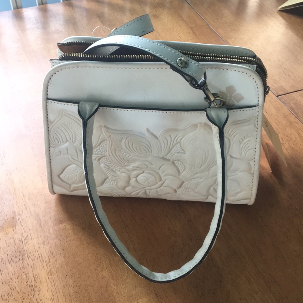 Rare White Patricia Nash Bag